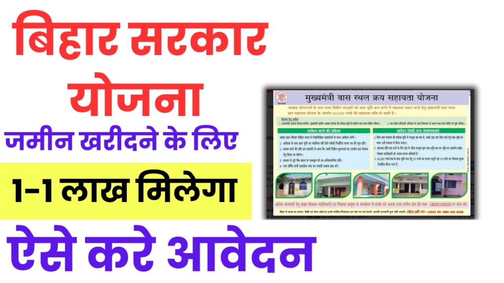 Bihar Vas Sthal Kray Sahayata 2025