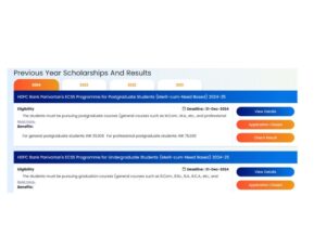 HDFC Bank Parivartan ECS Scholarship 2025-26