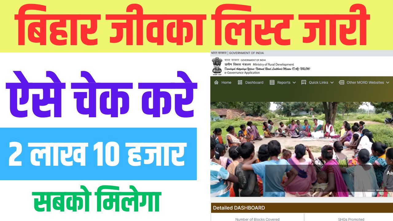Bihar Jeevika Member List Kaise Dekhe 2025